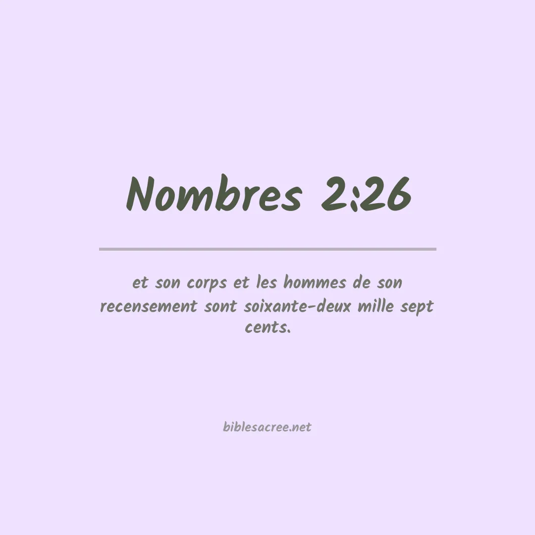 Nombres - 2:26