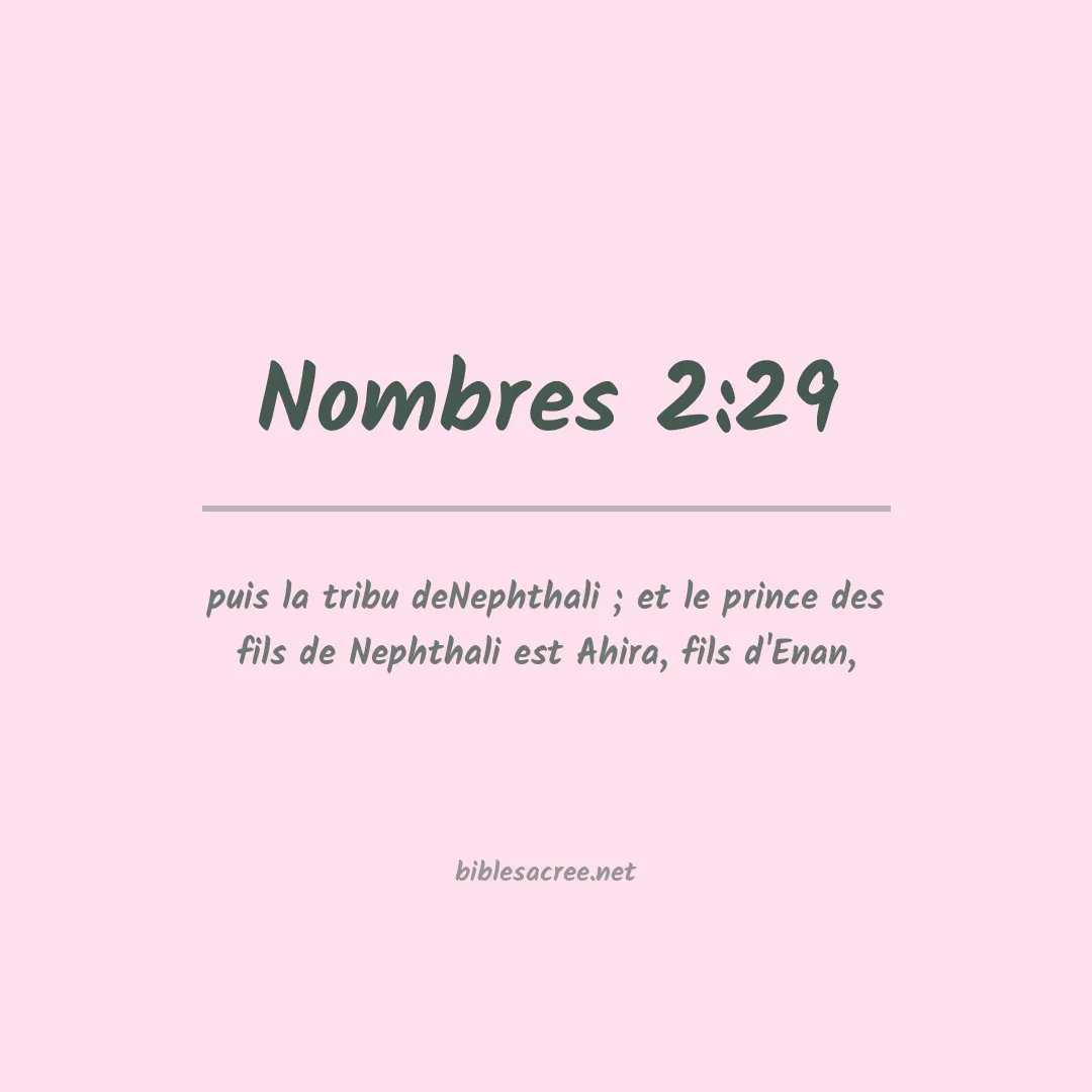 Nombres - 2:29