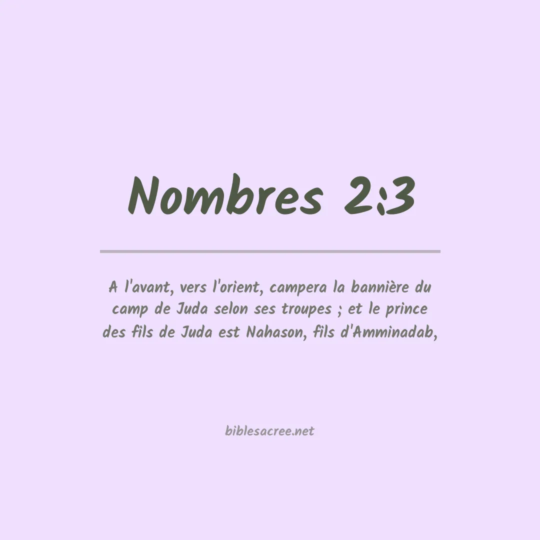 Nombres - 2:3