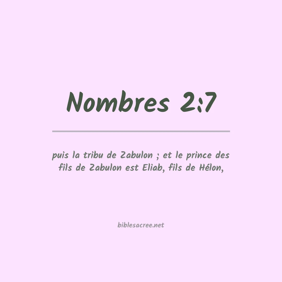 Nombres - 2:7