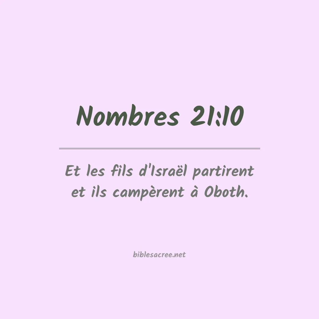 Nombres - 21:10