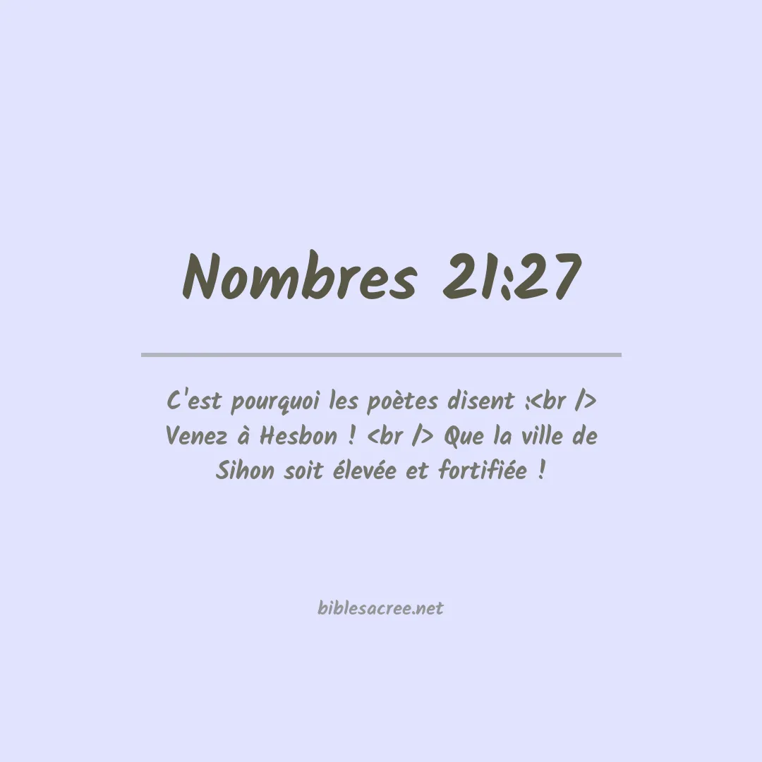 Nombres - 21:27