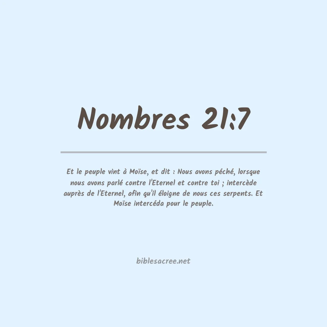 Nombres - 21:7