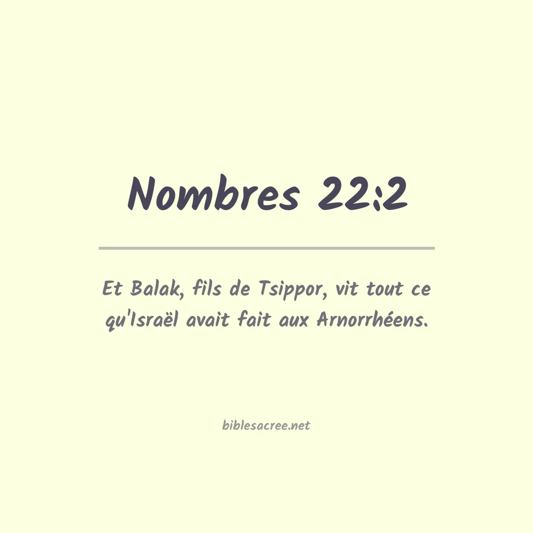 Nombres - 22:2