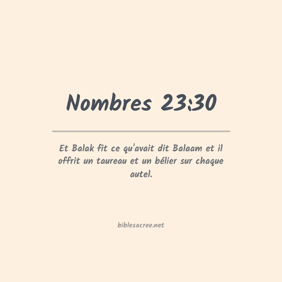 Nombres - 23:30