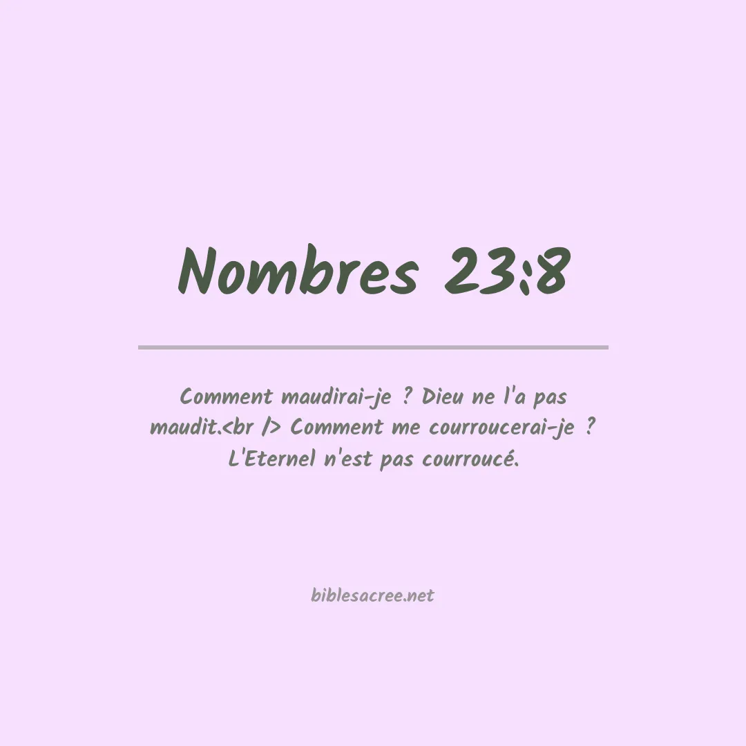 Nombres - 23:8