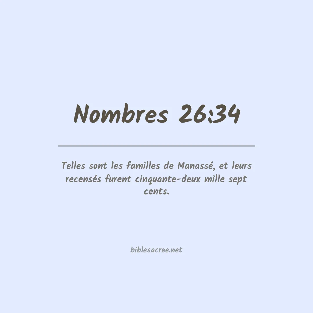 Nombres - 26:34