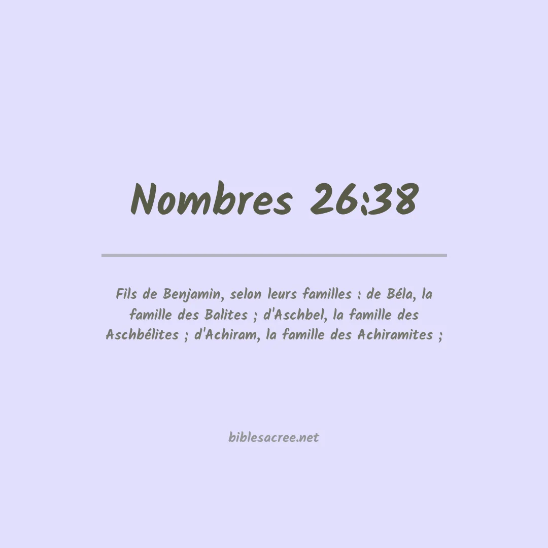 Nombres - 26:38