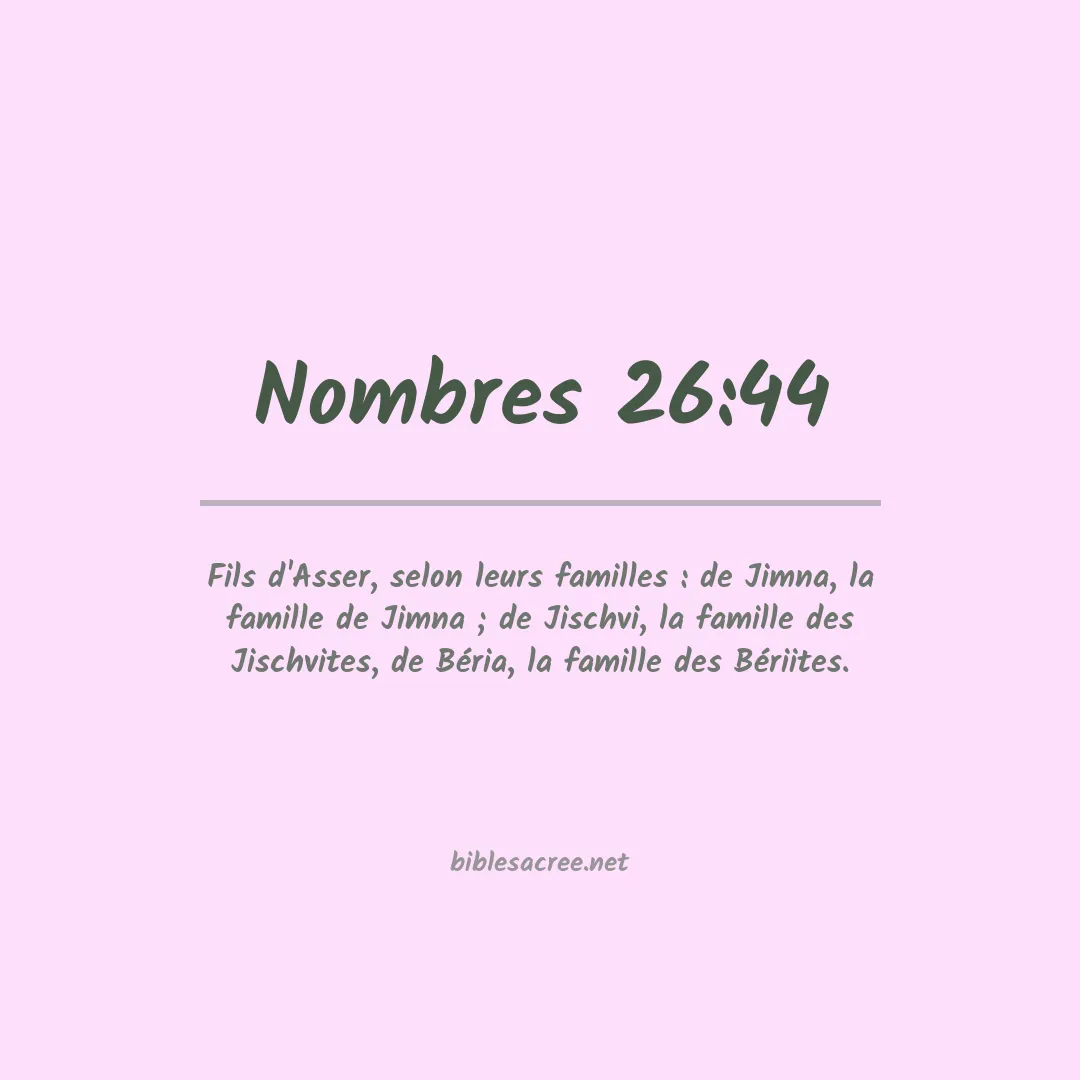 Nombres - 26:44