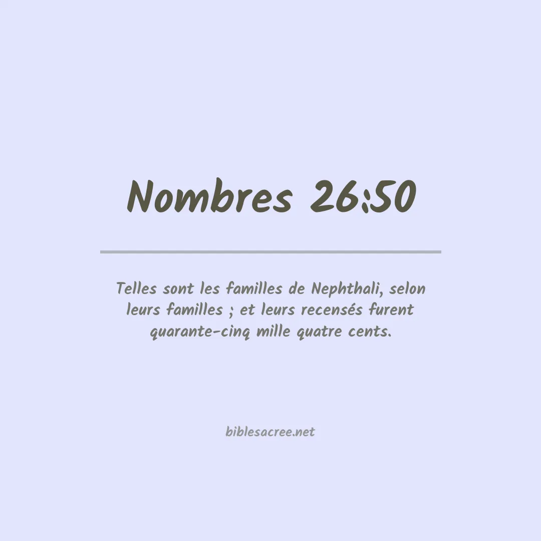 Nombres - 26:50