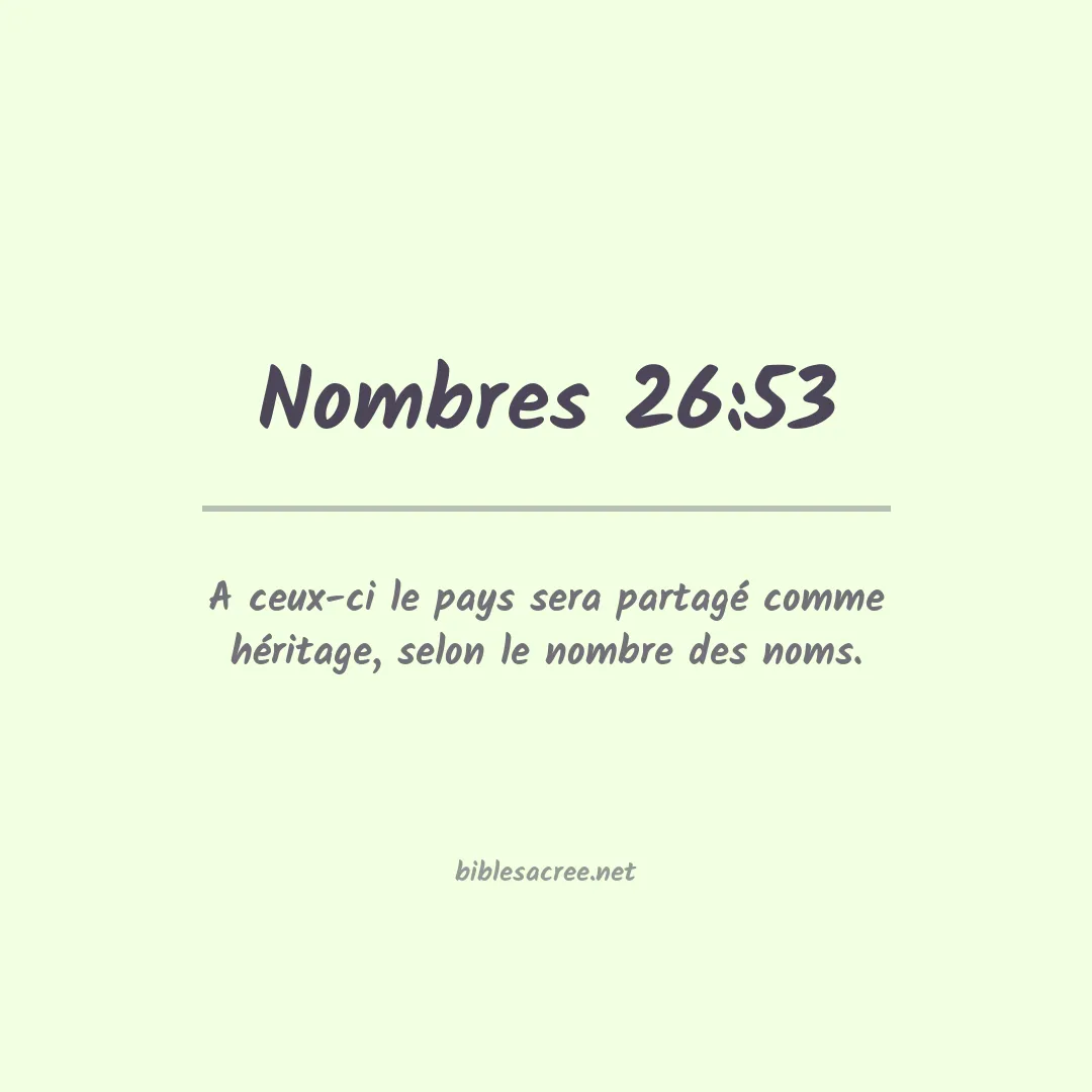 Nombres - 26:53