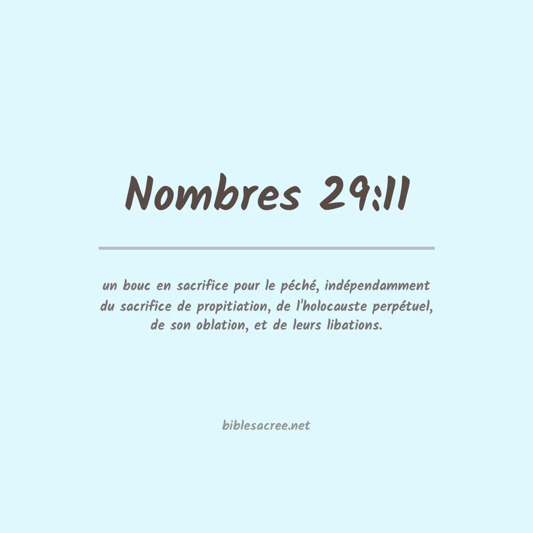 Nombres - 29:11