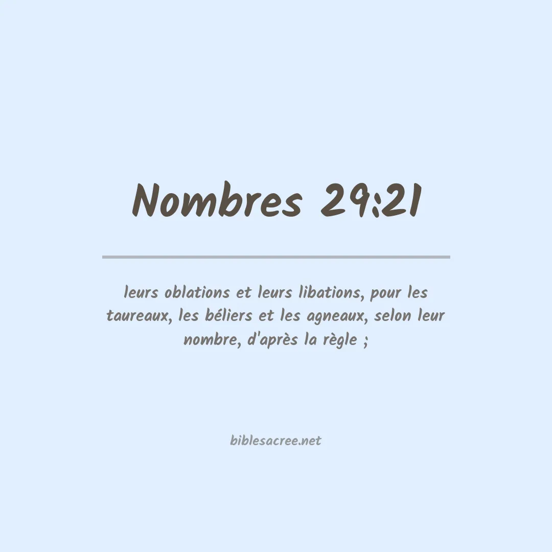 Nombres - 29:21