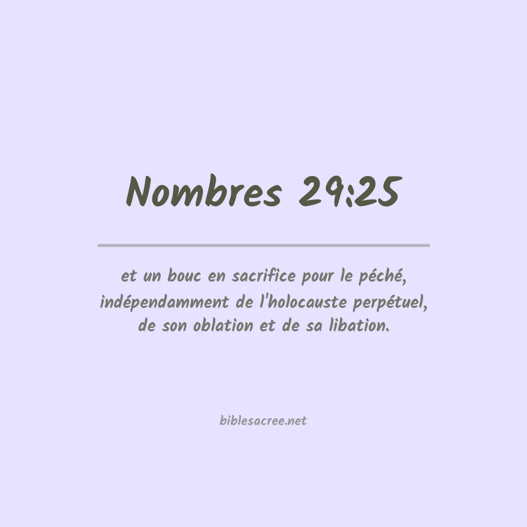 Nombres - 29:25