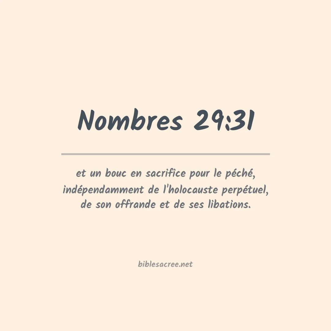 Nombres - 29:31