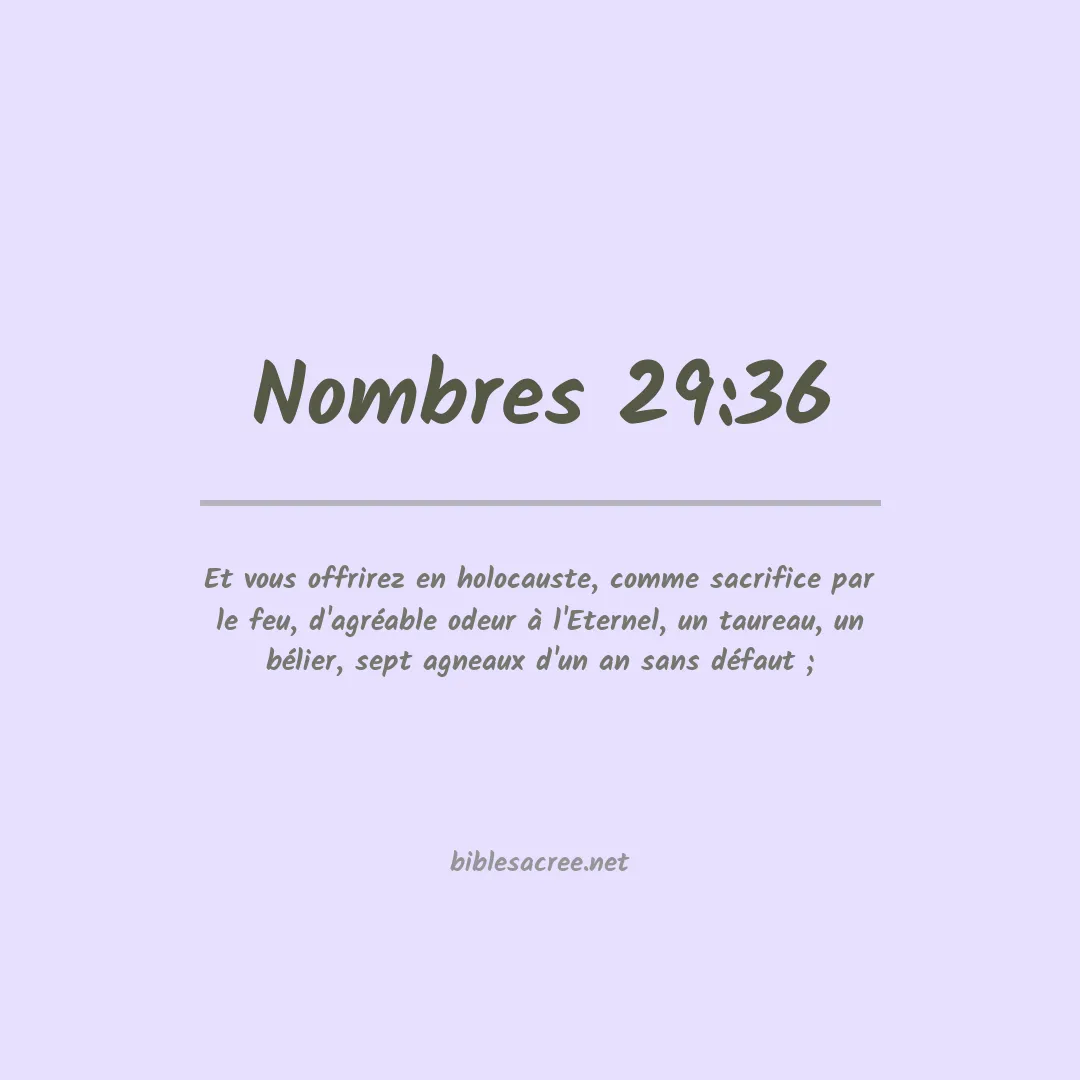 Nombres - 29:36