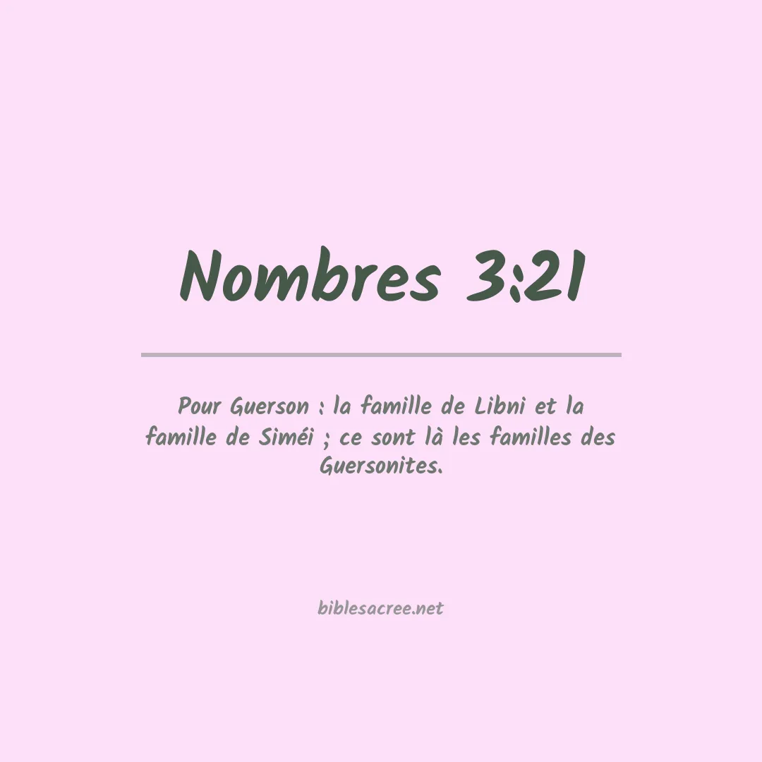 Nombres - 3:21