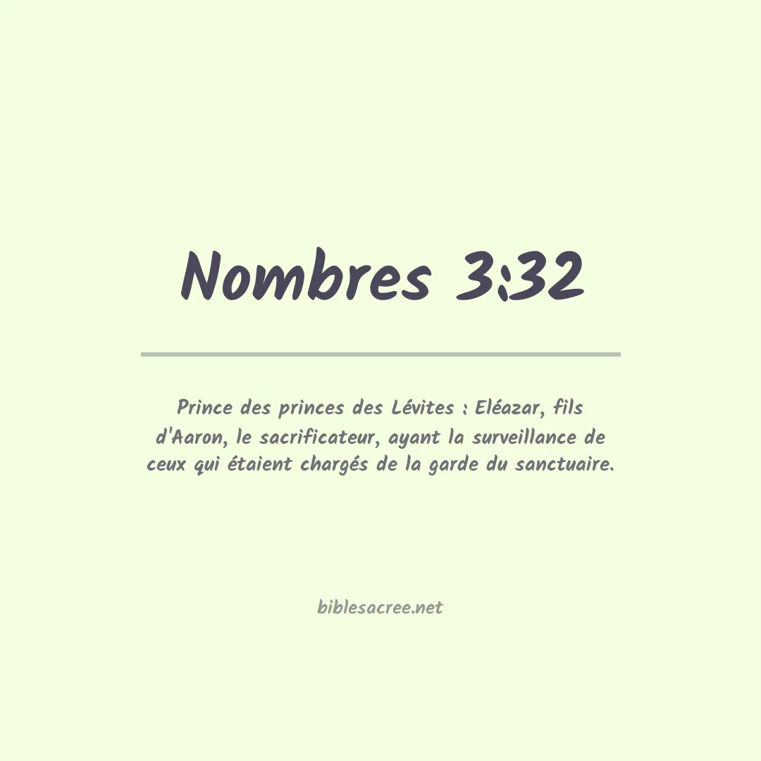 Nombres - 3:32