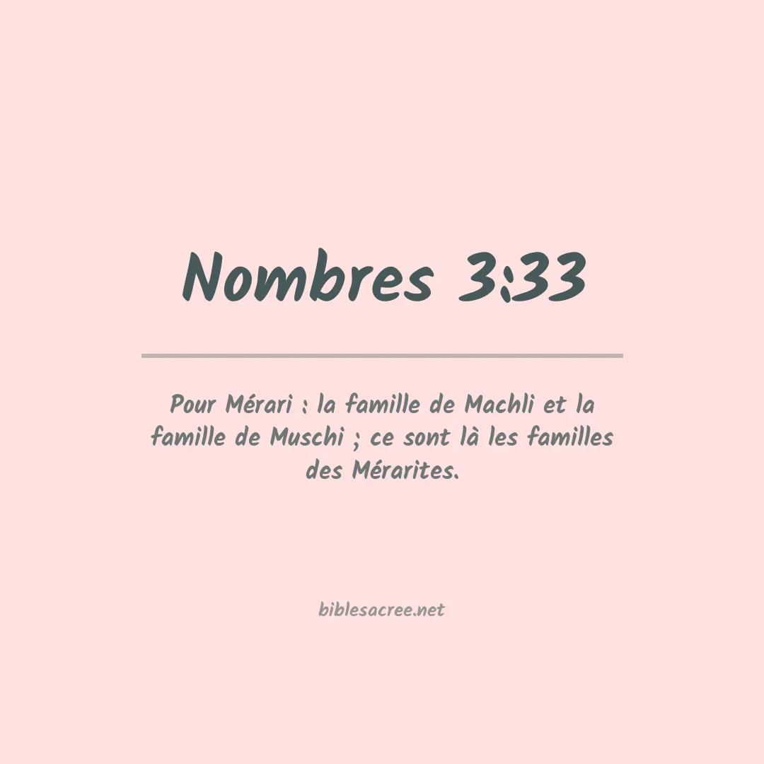 Nombres - 3:33