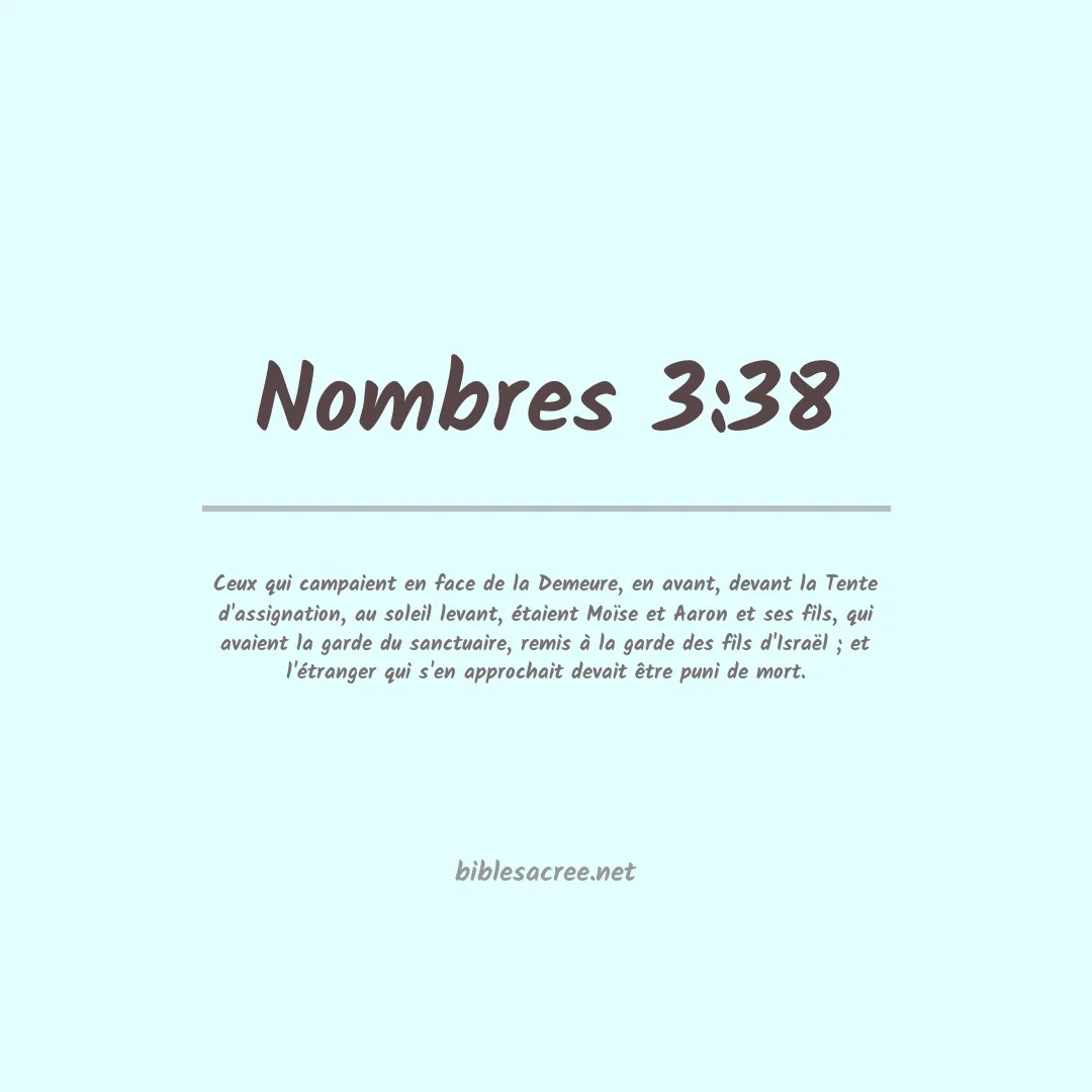 Nombres - 3:38