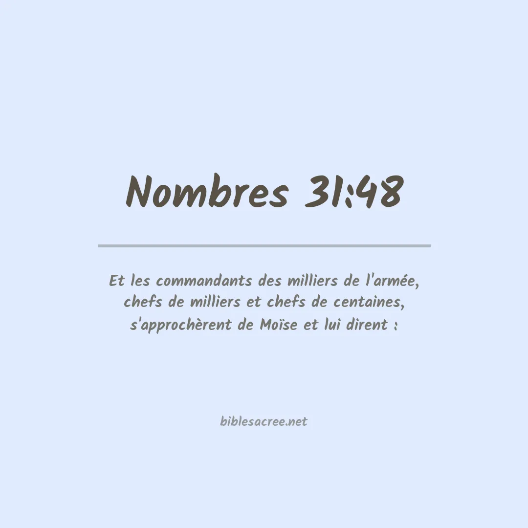 Nombres - 31:48