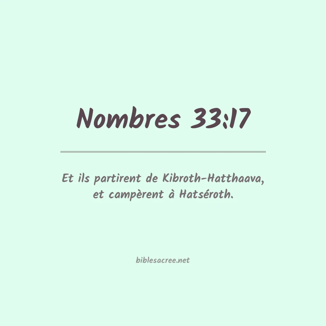 Nombres - 33:17