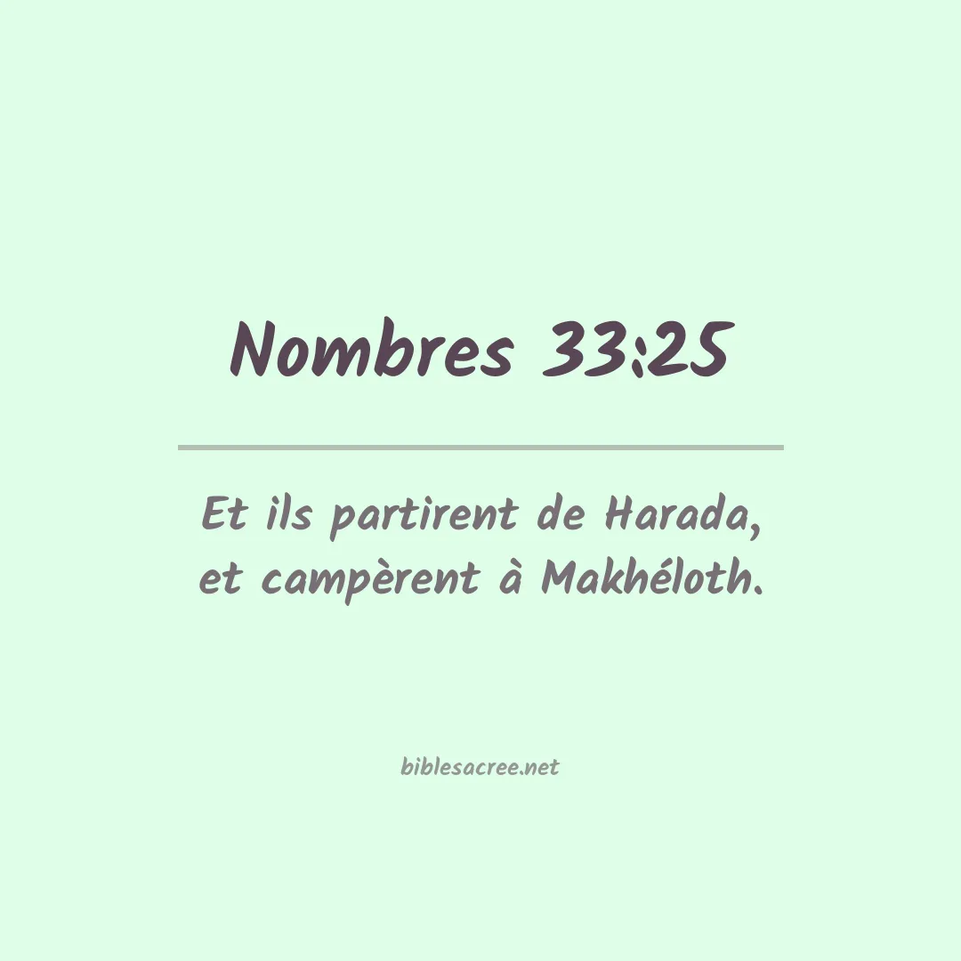 Nombres - 33:25