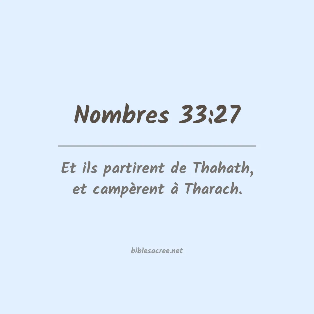 Nombres - 33:27