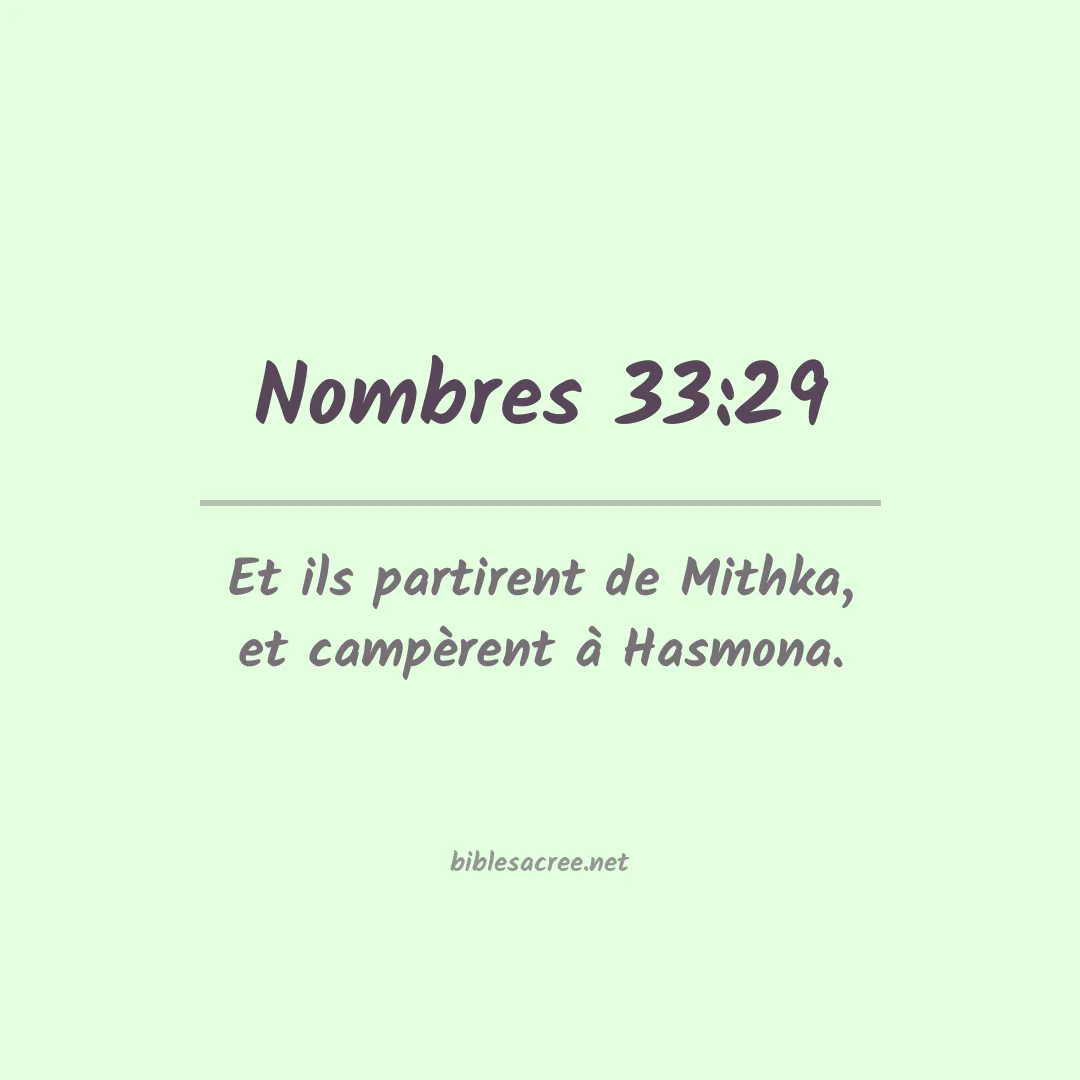 Nombres - 33:29