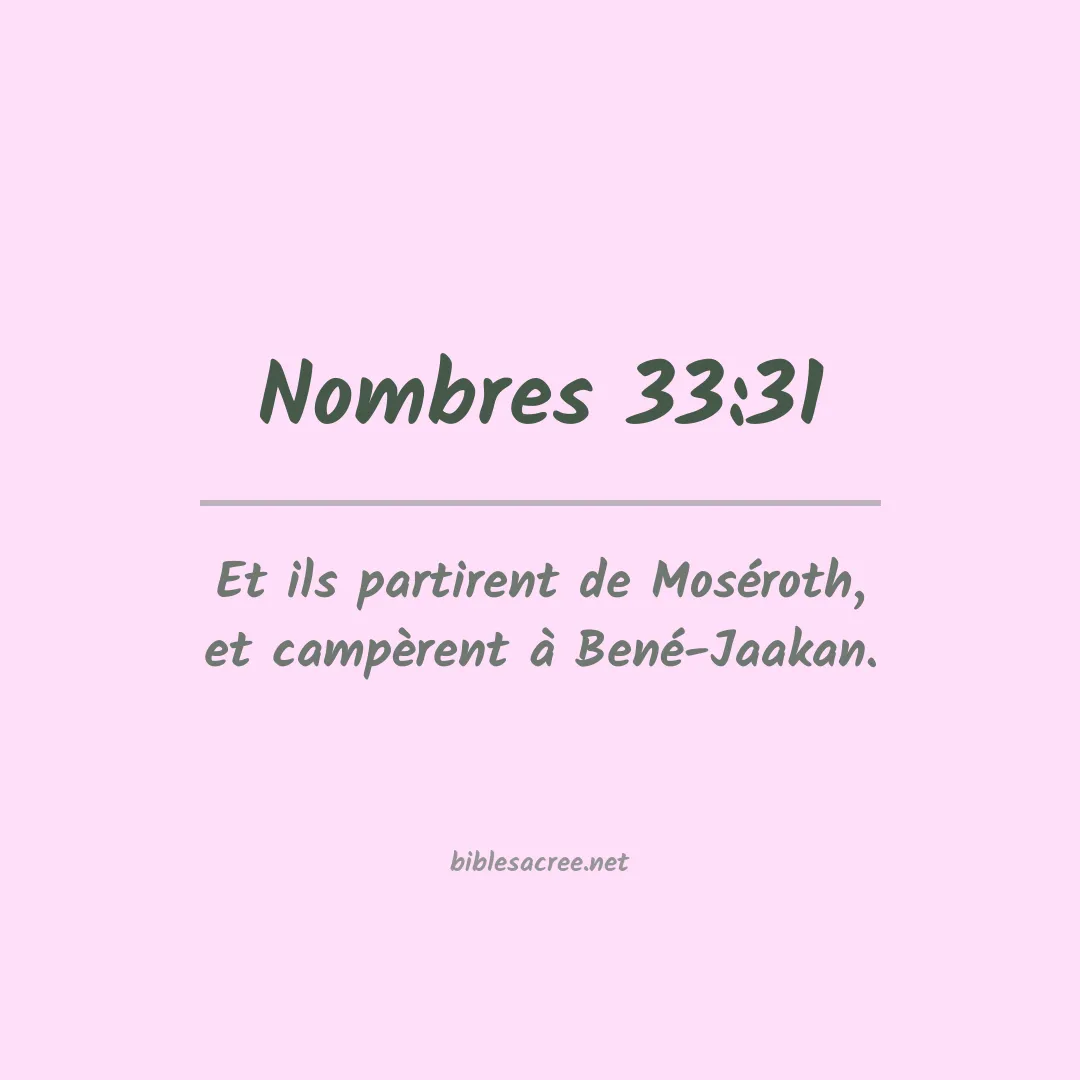 Nombres - 33:31