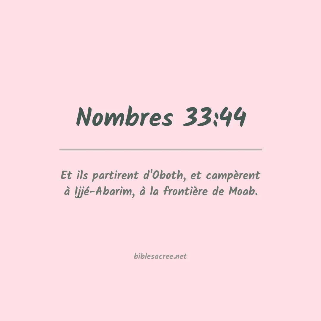 Nombres - 33:44