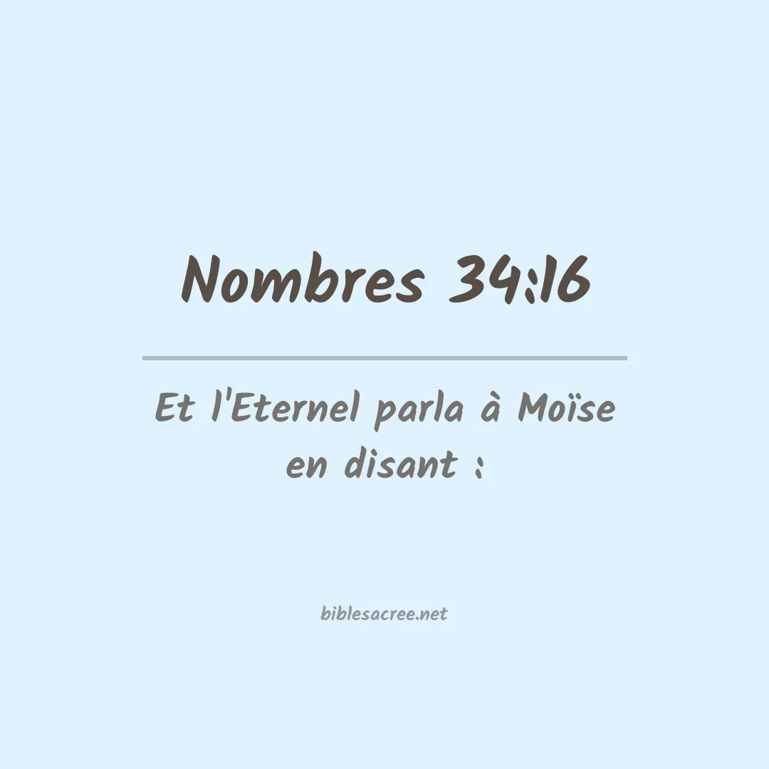 Nombres - 34:16