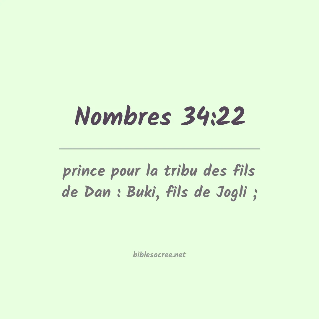 Nombres - 34:22