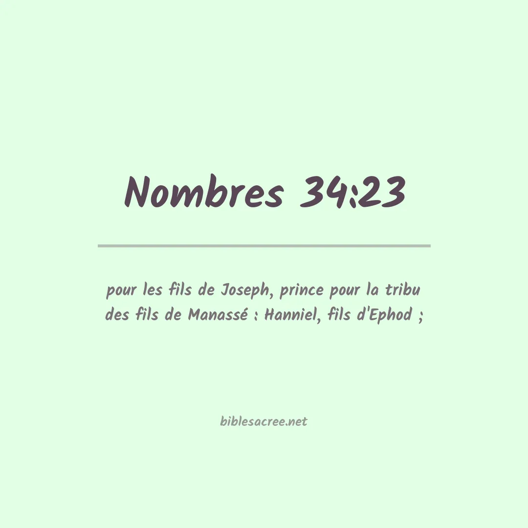 Nombres - 34:23