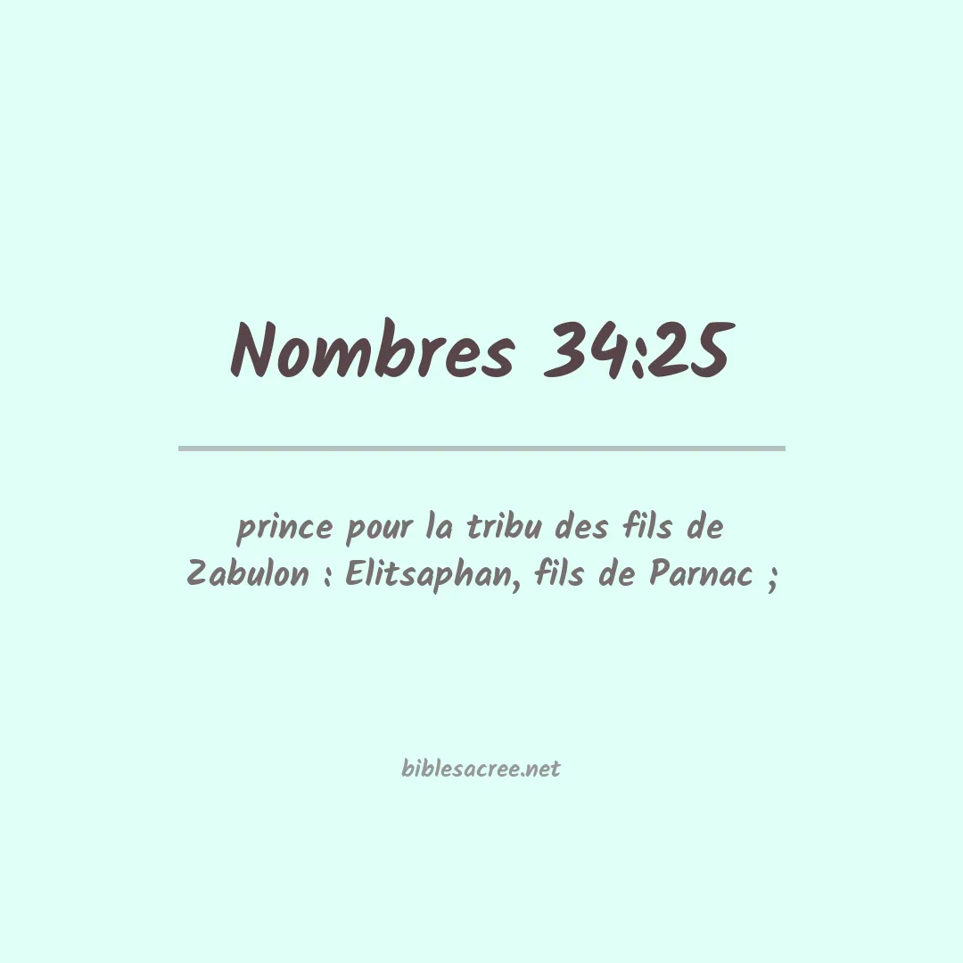Nombres - 34:25