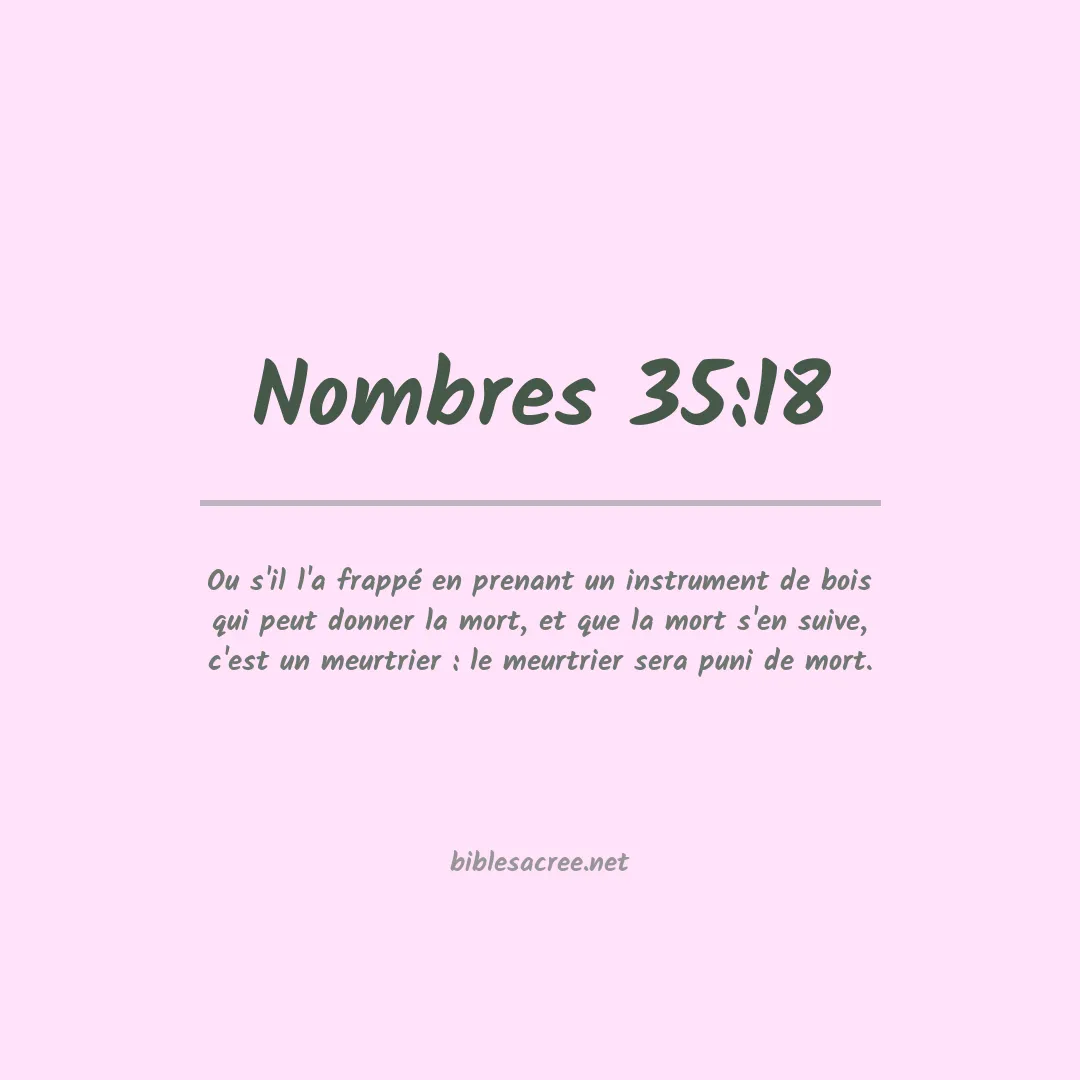 Nombres - 35:18
