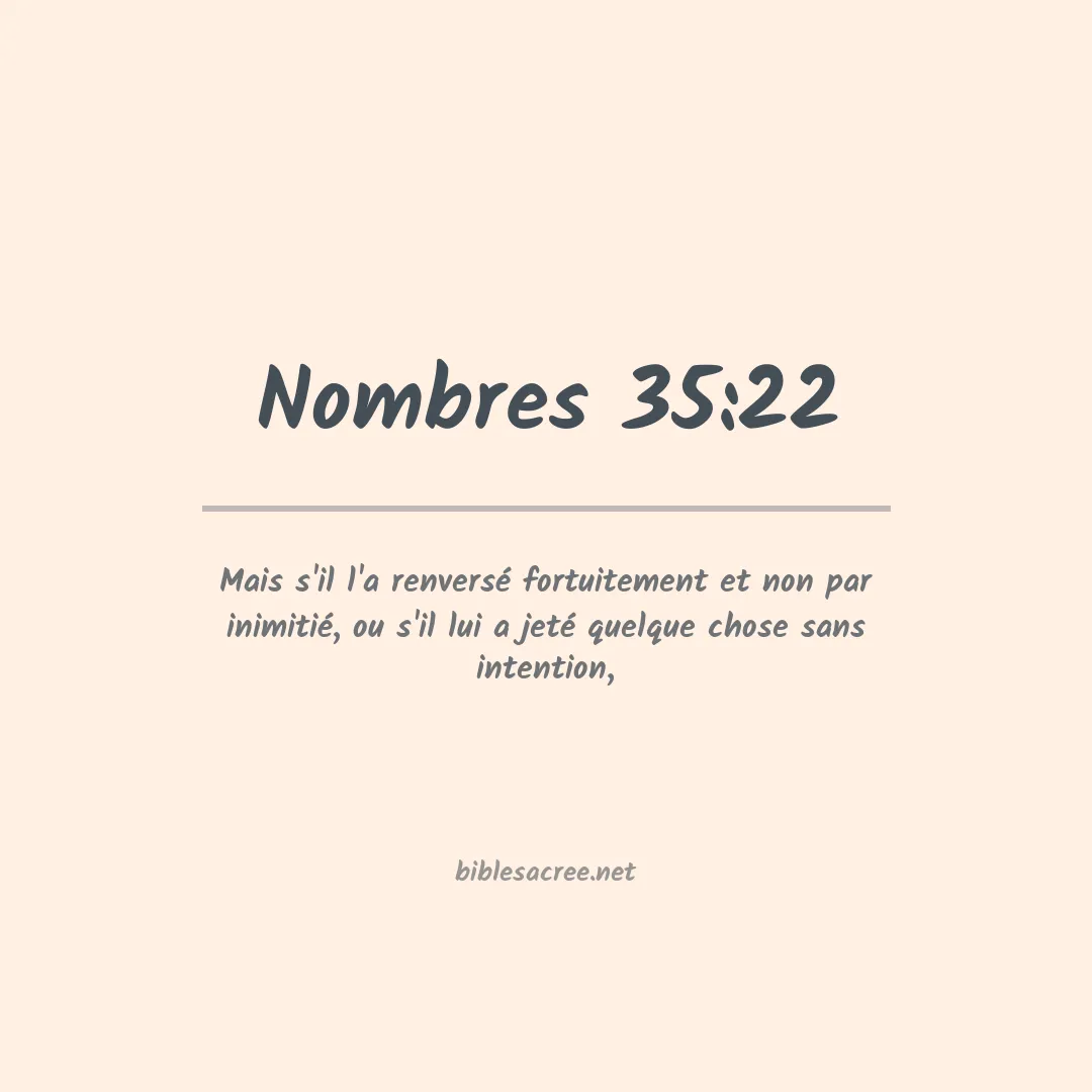 Nombres - 35:22