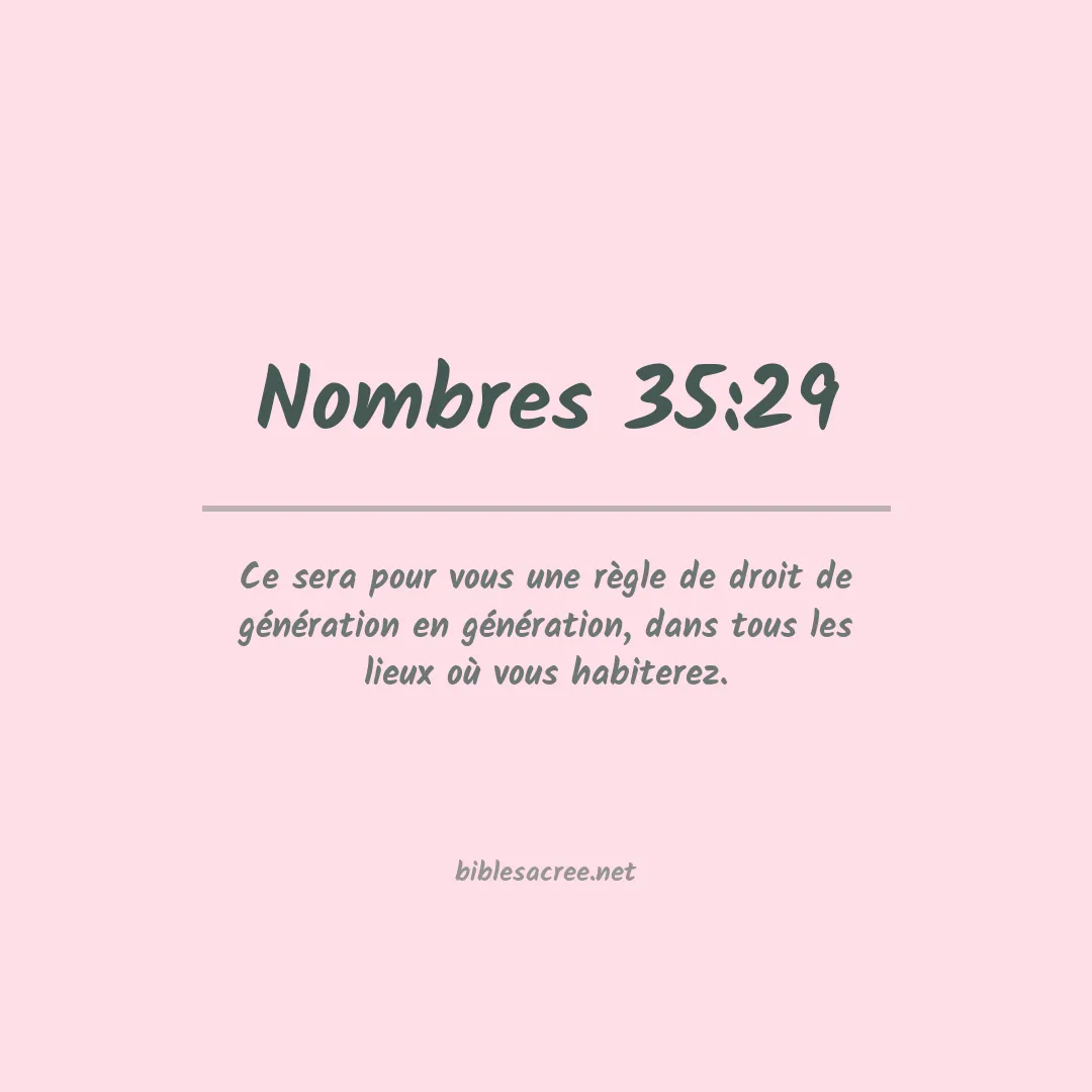 Nombres - 35:29