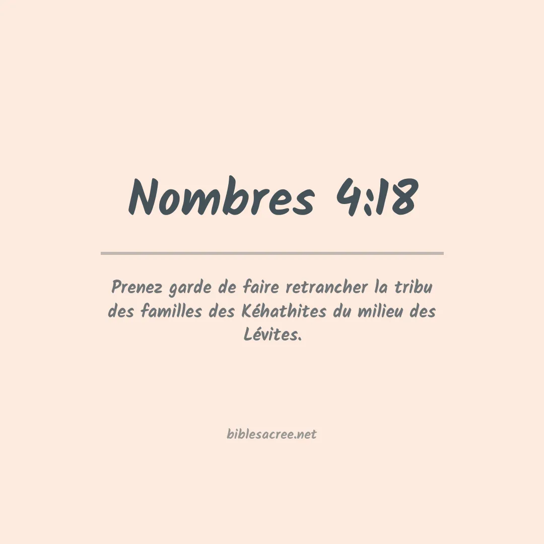 Nombres - 4:18