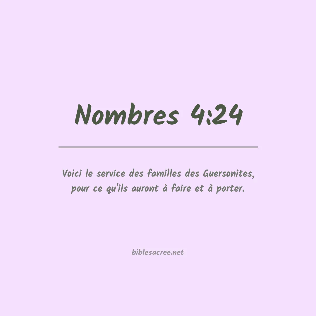 Nombres - 4:24