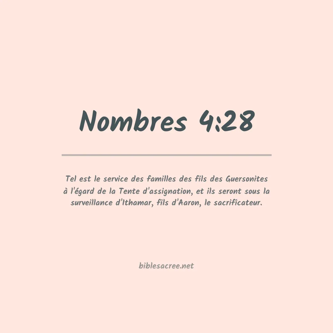 Nombres - 4:28