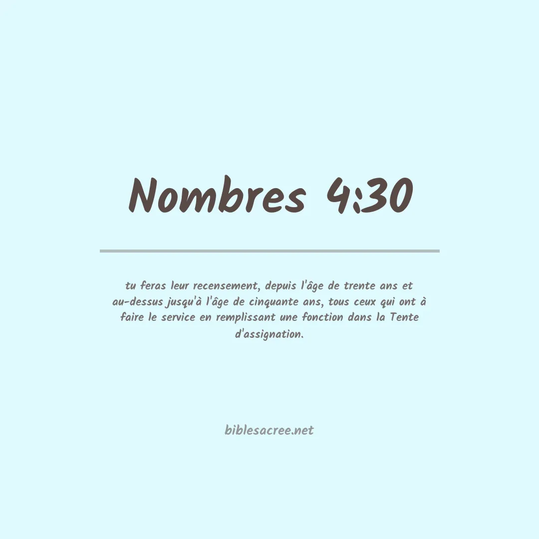 Nombres - 4:30