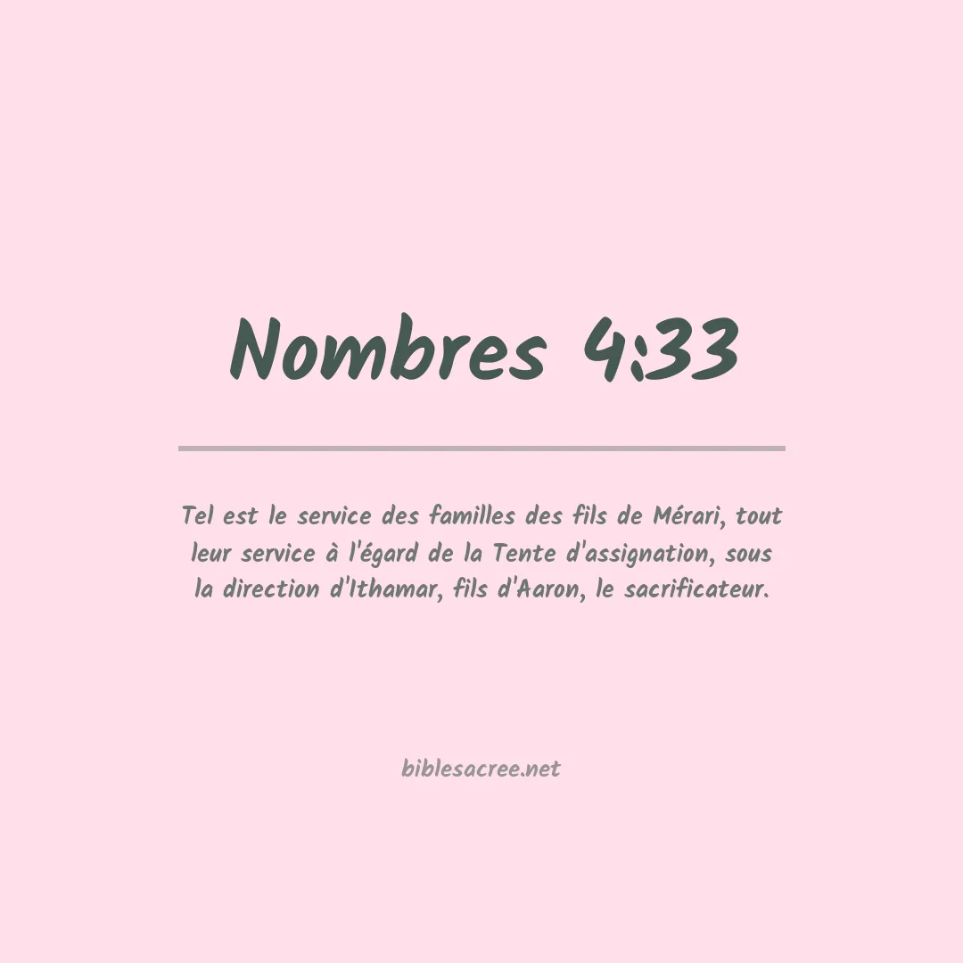 Nombres - 4:33
