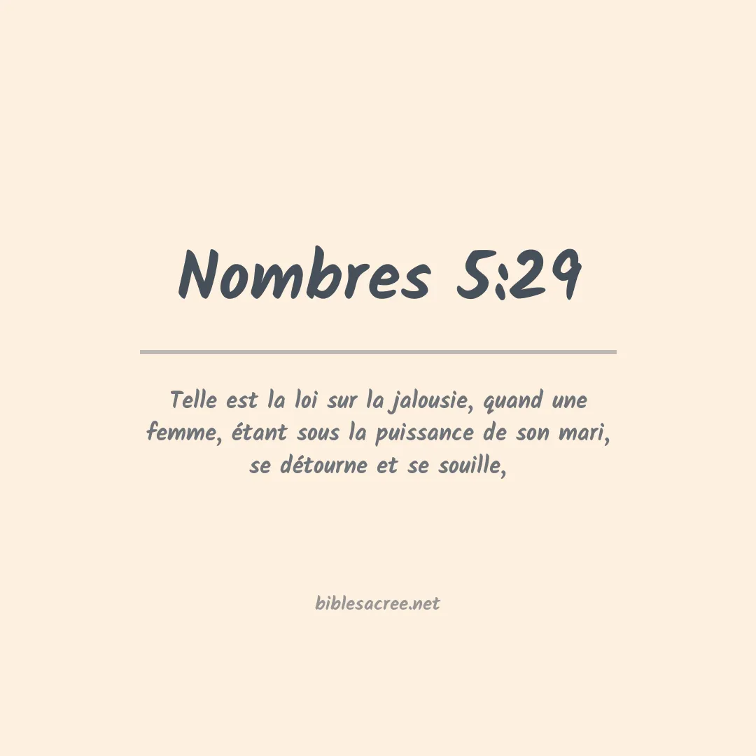 Nombres - 5:29
