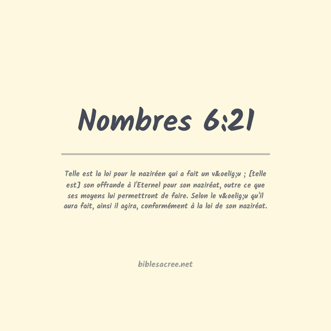 Nombres - 6:21