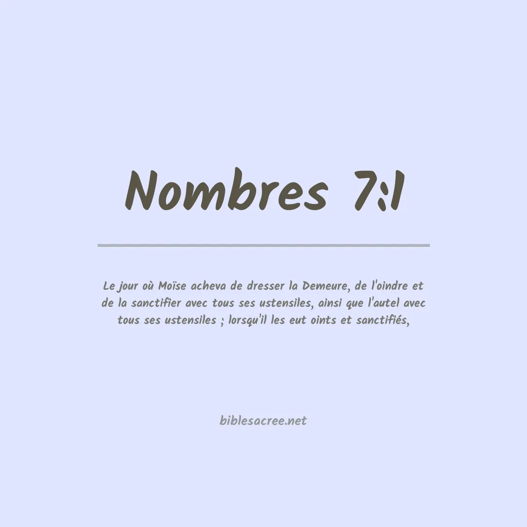 Nombres - 7:1