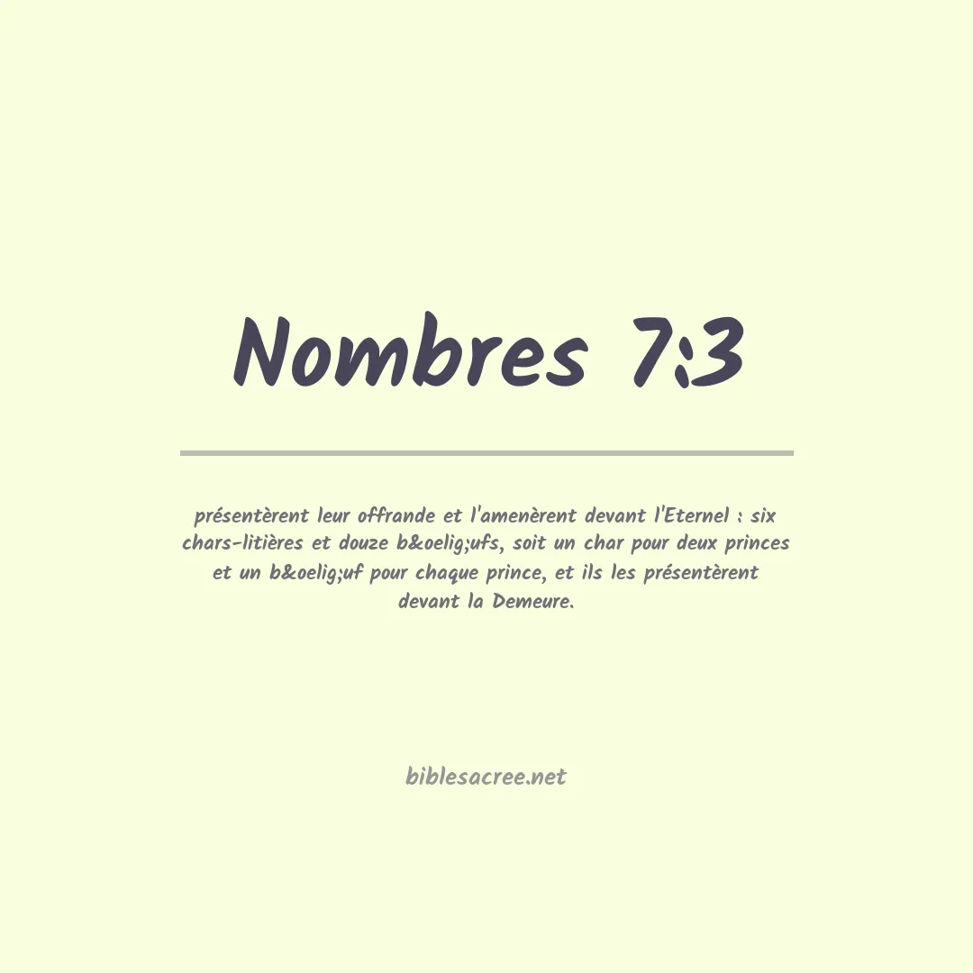 Nombres - 7:3