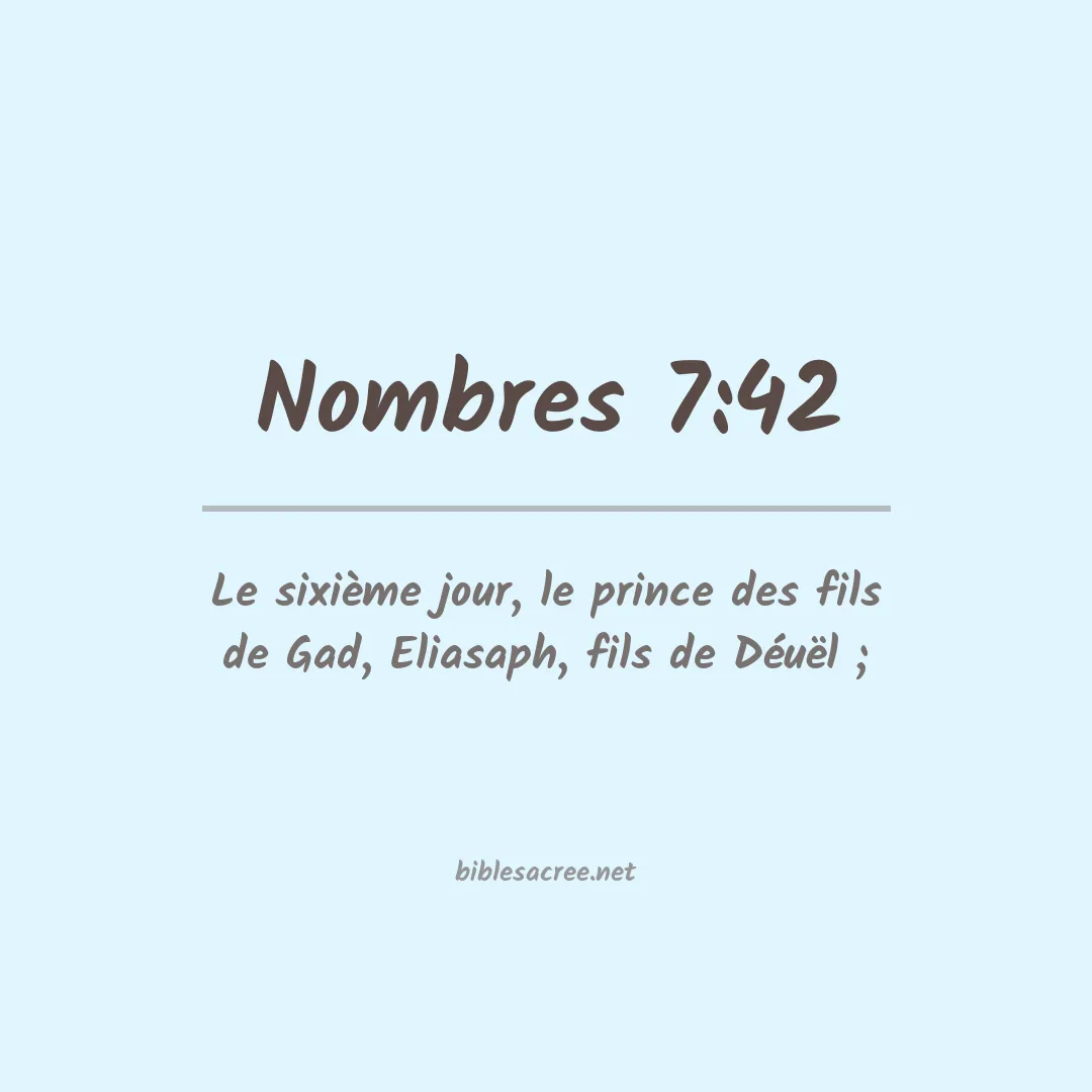 Nombres - 7:42