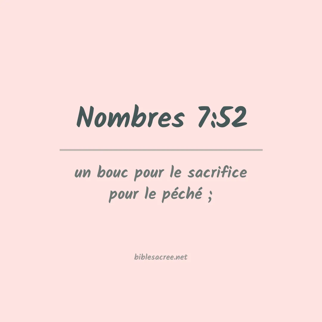 Nombres - 7:52