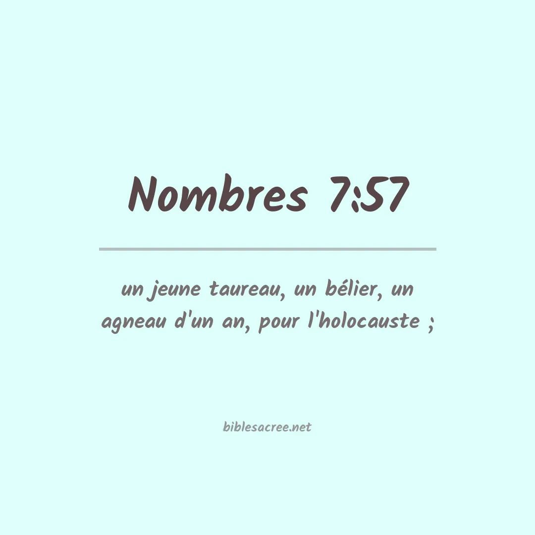 Nombres - 7:57